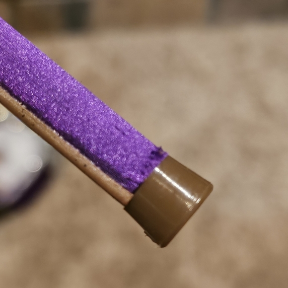 Steve Madden Viable Purple Satin with Rhinestone Bow Wmns Sz 7 - Picture 6 of 12